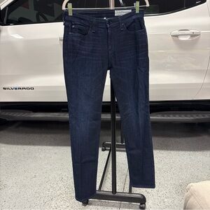 Rag & Bone Dark Blue Jeans. Dre Low Rise Slim Boyfriend
